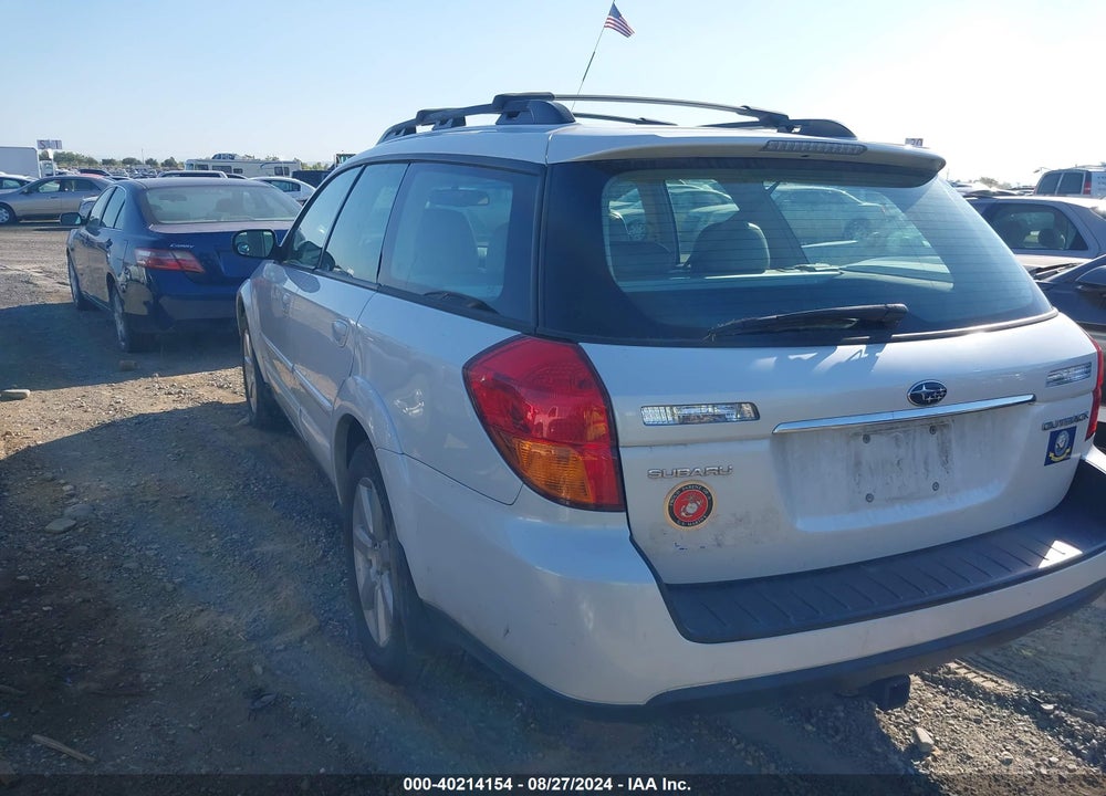 2007 SUBARU LEGACY 2.5I LIMITED/2.5I LIMITED L.L. BEAN EDITION VIN: 4S4BP62C177346165