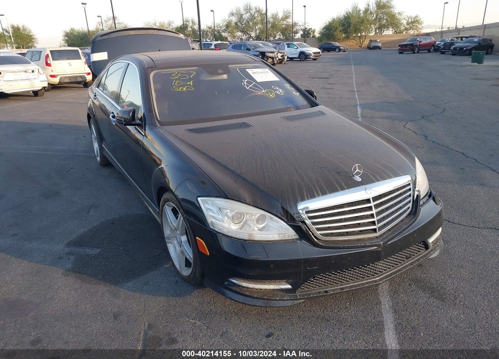 2010 MERCEDES-BENZ S 550 VIN: WDDNG7BBXAA345384