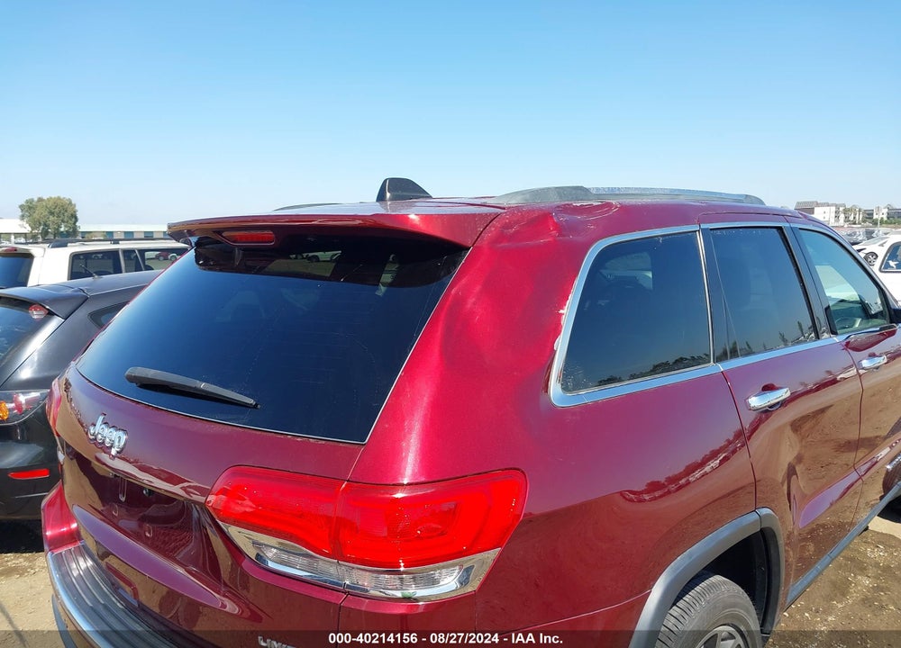 2019 JEEP GRAND CHEROKEE LIMITED 4X2 VIN: 1C4RJEBG1KC555794