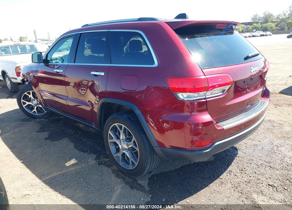 2019 JEEP GRAND CHEROKEE LIMITED 4X2 VIN: 1C4RJEBG1KC555794