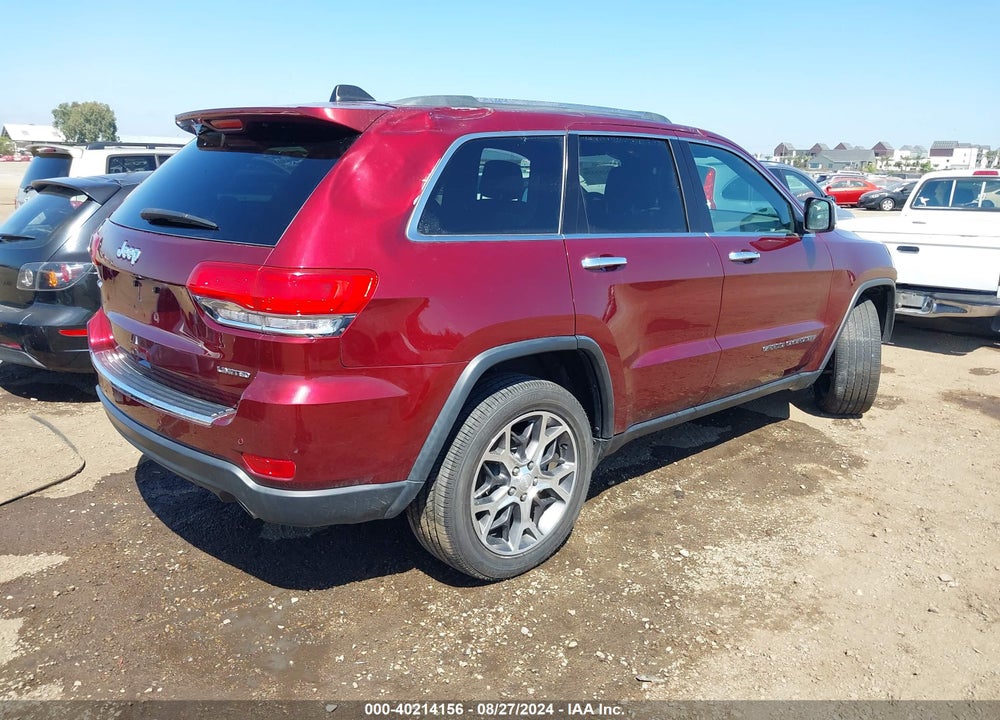 2019 JEEP GRAND CHEROKEE LIMITED 4X2 VIN: 1C4RJEBG1KC555794