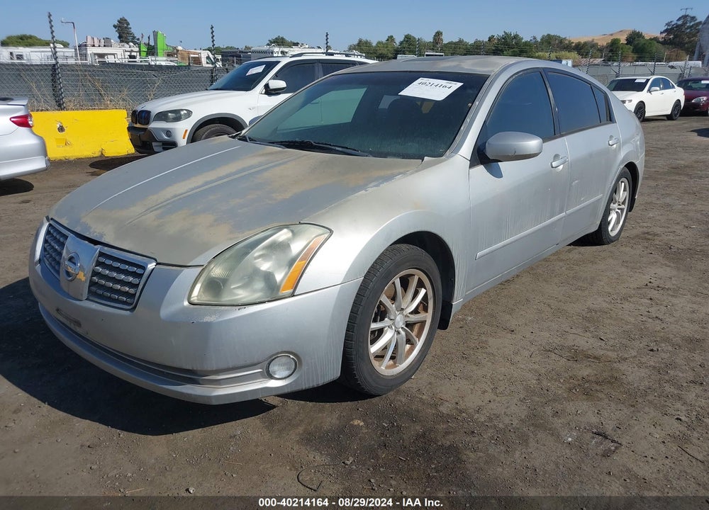 2006 NISSAN MAXIMA 3.5 SE VIN: 1N4BA41E46C862383