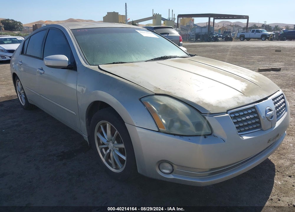 2006 NISSAN MAXIMA 3.5 SE VIN: 1N4BA41E46C862383