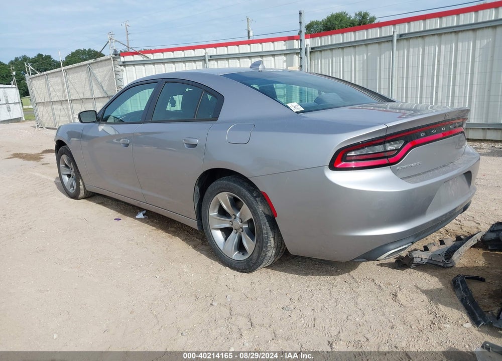 2017 DODGE CHARGER SXT RWD VIN: 2C3CDXHG6HH581155