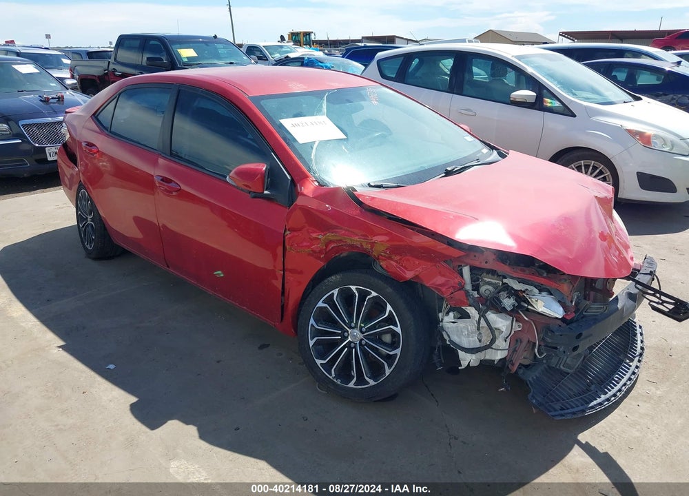2016 TOYOTA COROLLA S PLUS VIN: 5YFBURHE8GP454305