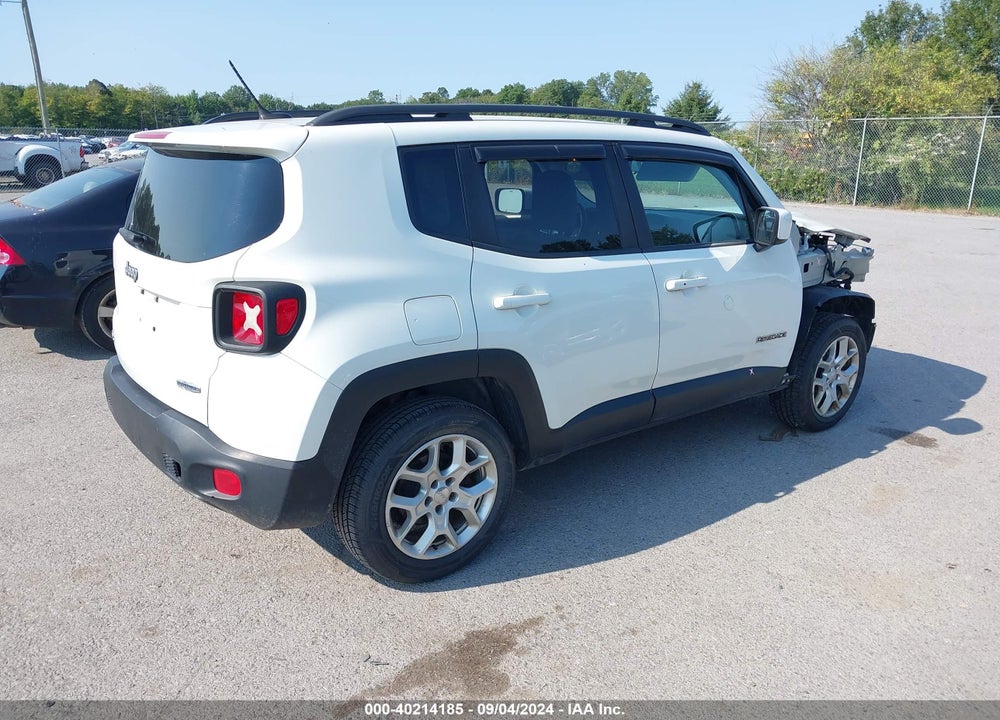 2015 JEEP RENEGADE LATITUDE VIN: ZACCJBBT0FPB47743