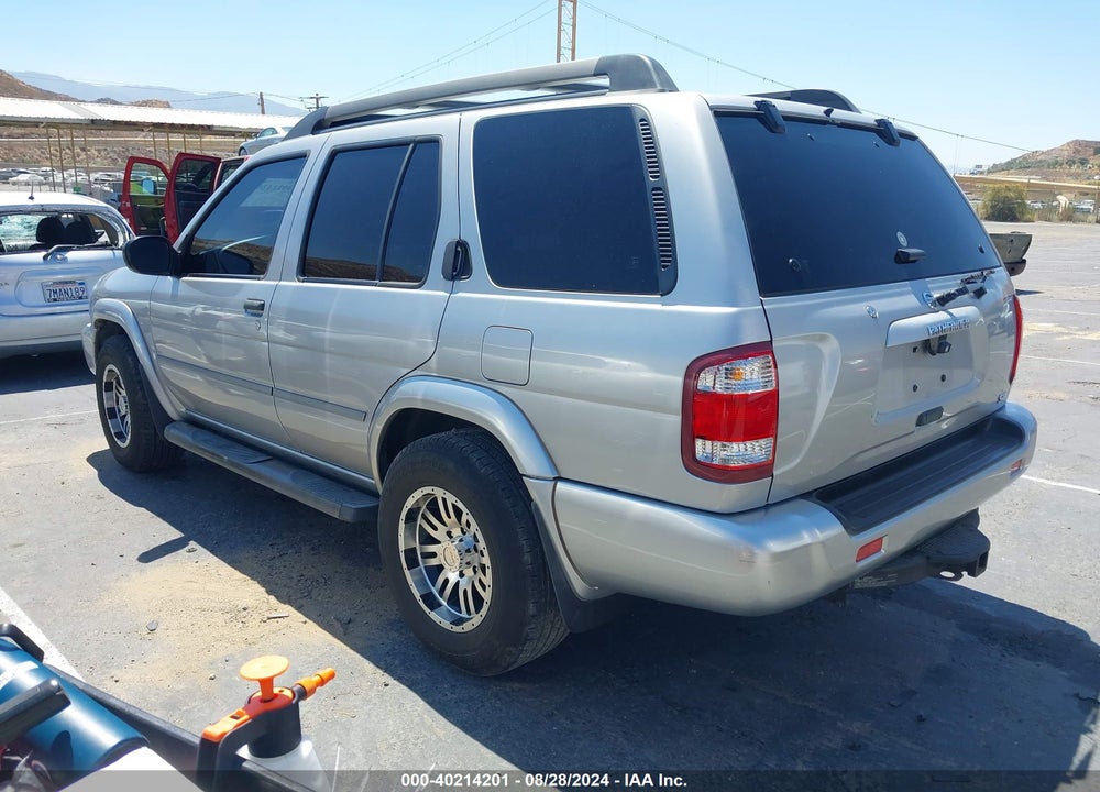 2003 NISSAN PATHFINDER SE VIN: JN8DR09XX3W702971