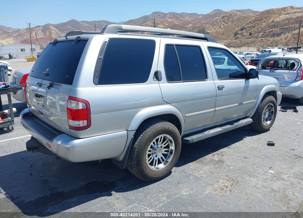 2003 NISSAN PATHFINDER SE VIN: JN8DR09XX3W702971