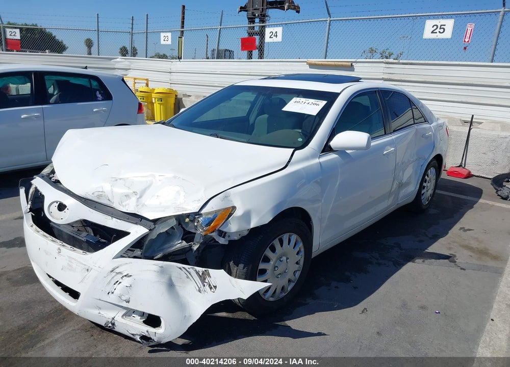 2007 TOYOTA CAMRY LE VIN: 4T1BE46K87U548885