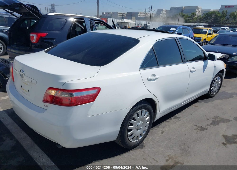 2007 TOYOTA CAMRY LE VIN: 4T1BE46K87U548885