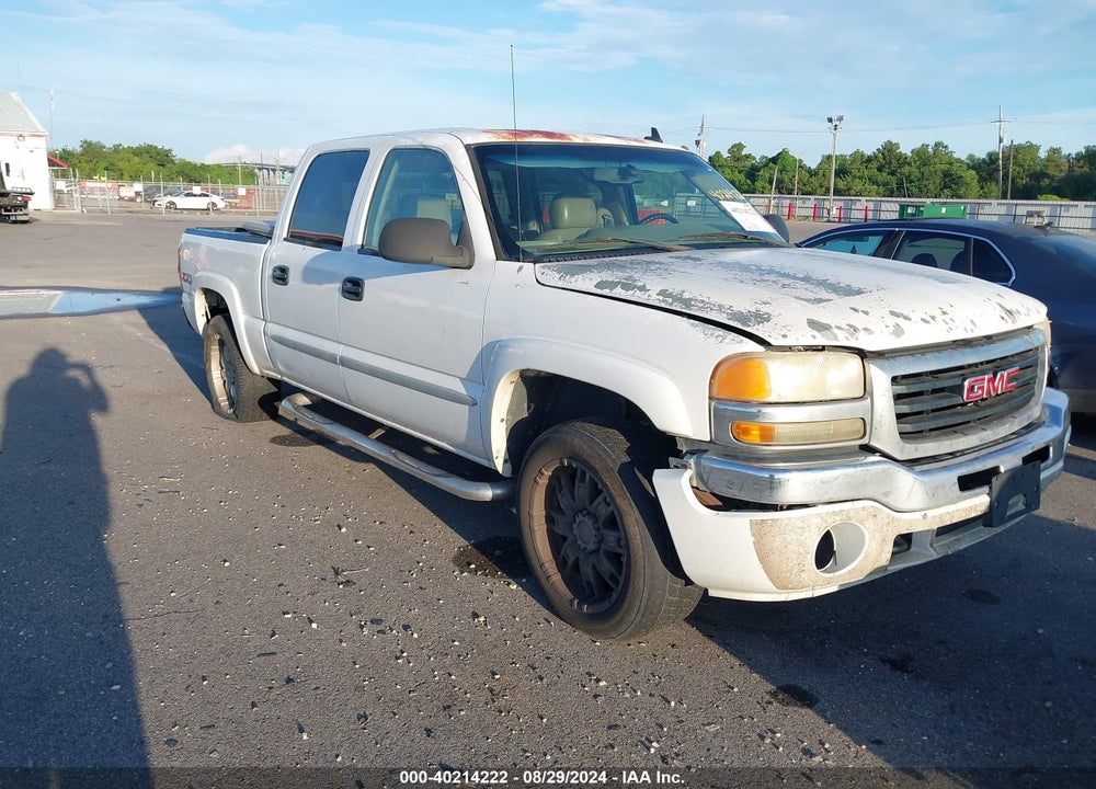 2006 GMC SIERRA 1500 SLT VIN: 2GTEK13T561175532