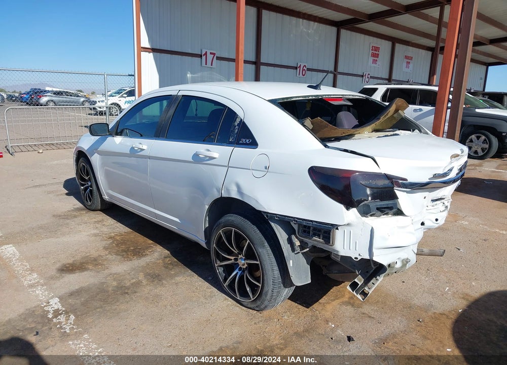 2014 CHRYSLER 200 TOURING VIN: 1C3CCBBB9EN137256