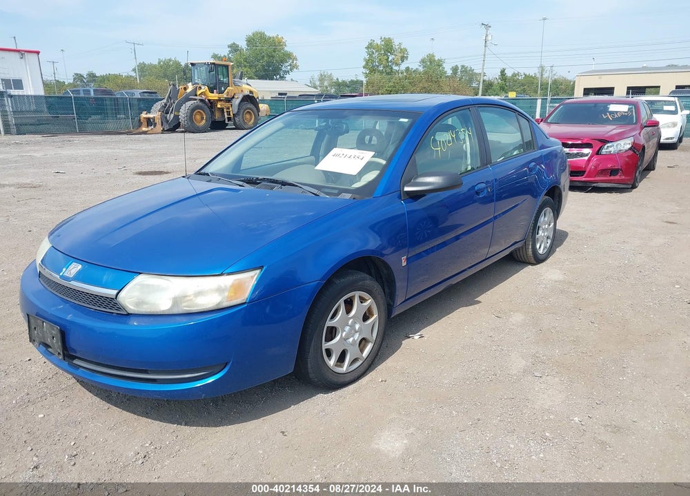 2003 SATURN ION VIN: 1G8AJ52F13Z193043