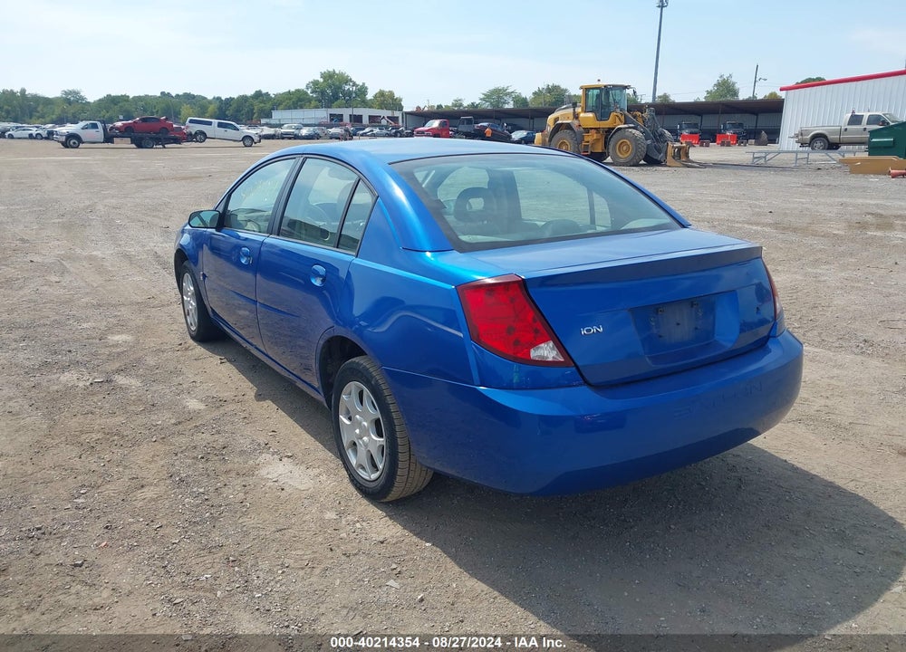 2003 SATURN ION VIN: 1G8AJ52F13Z193043