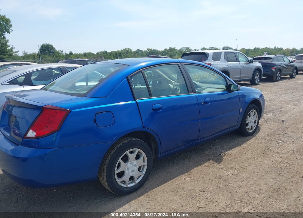 2003 SATURN ION VIN: 1G8AJ52F13Z193043