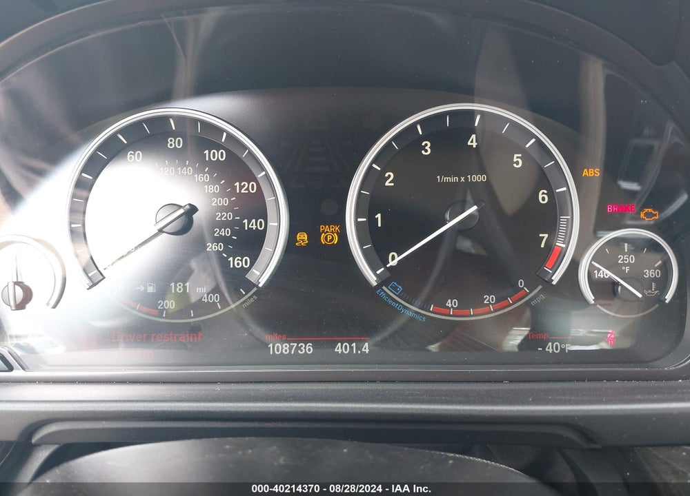 2015 BMW 535I VIN: WBA5B1C58FD921751