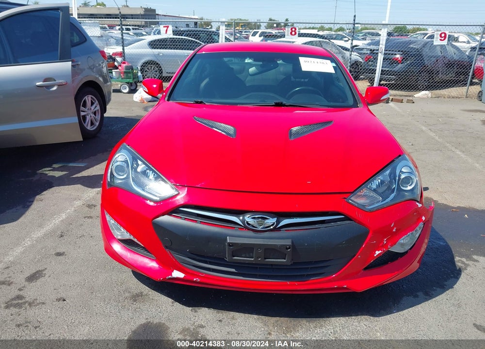 2015 HYUNDAI GENESIS 3.8 R-SPEC VIN: KMHHU6KJ0FU128624