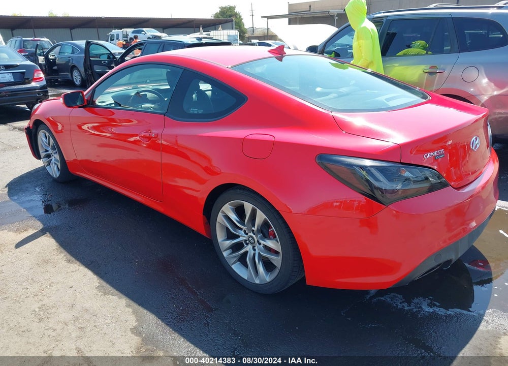 2015 HYUNDAI GENESIS 3.8 R-SPEC VIN: KMHHU6KJ0FU128624