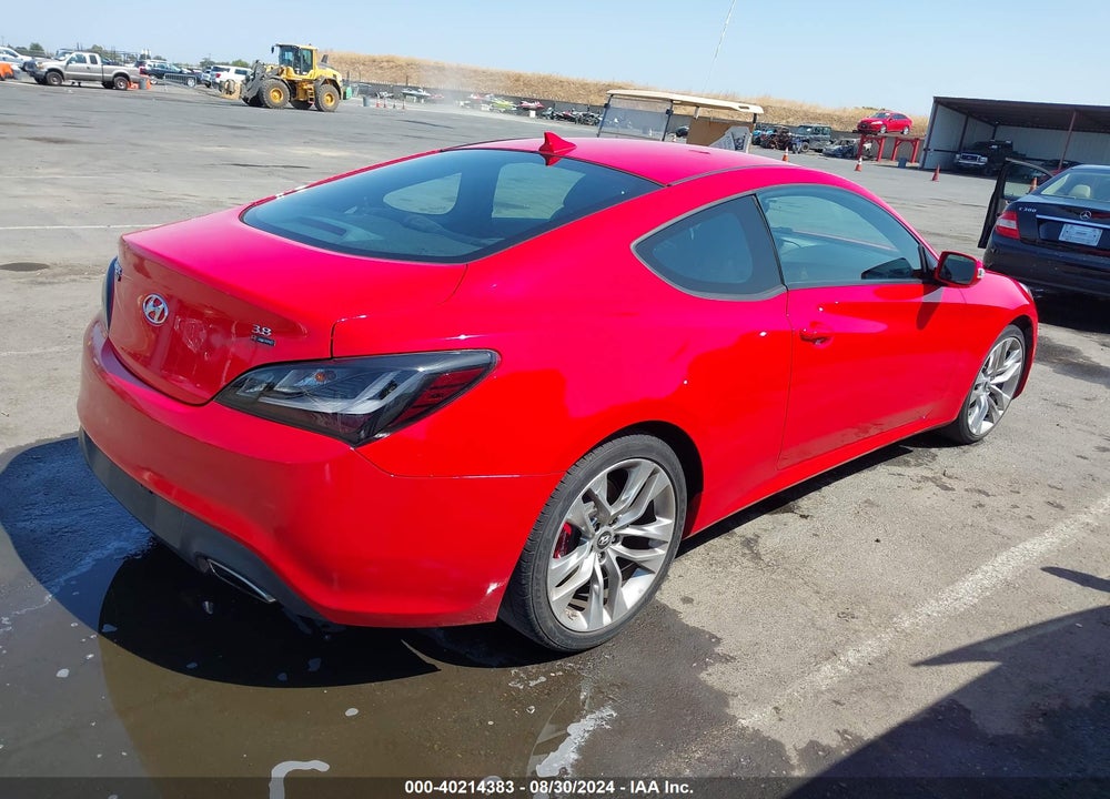 2015 HYUNDAI GENESIS 3.8 R-SPEC VIN: KMHHU6KJ0FU128624