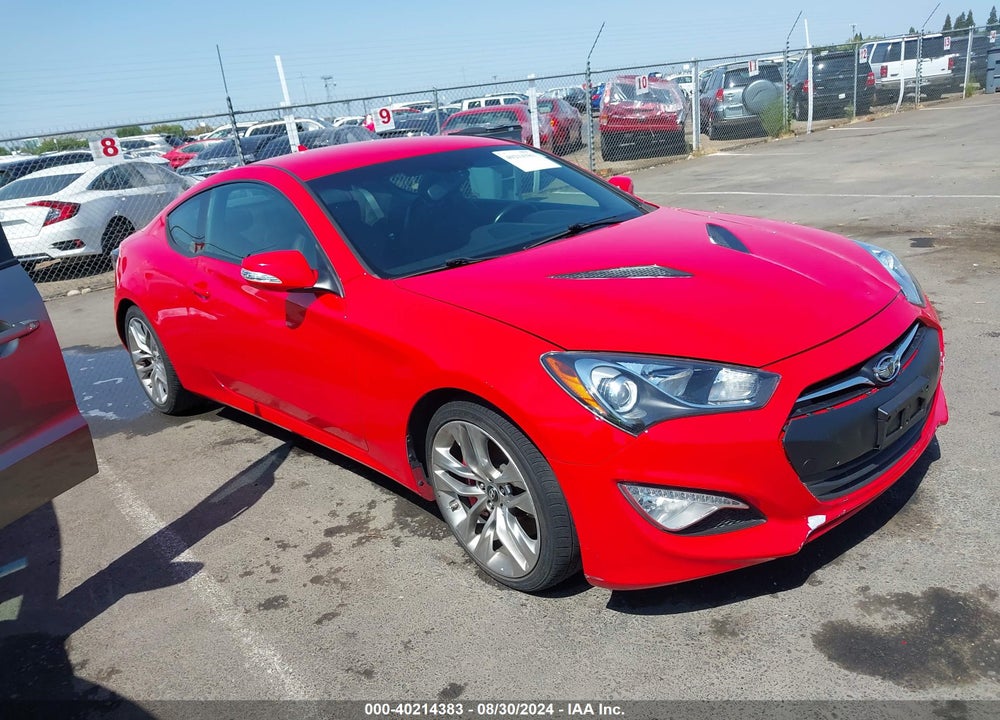 2015 HYUNDAI GENESIS 3.8 R-SPEC VIN: KMHHU6KJ0FU128624
