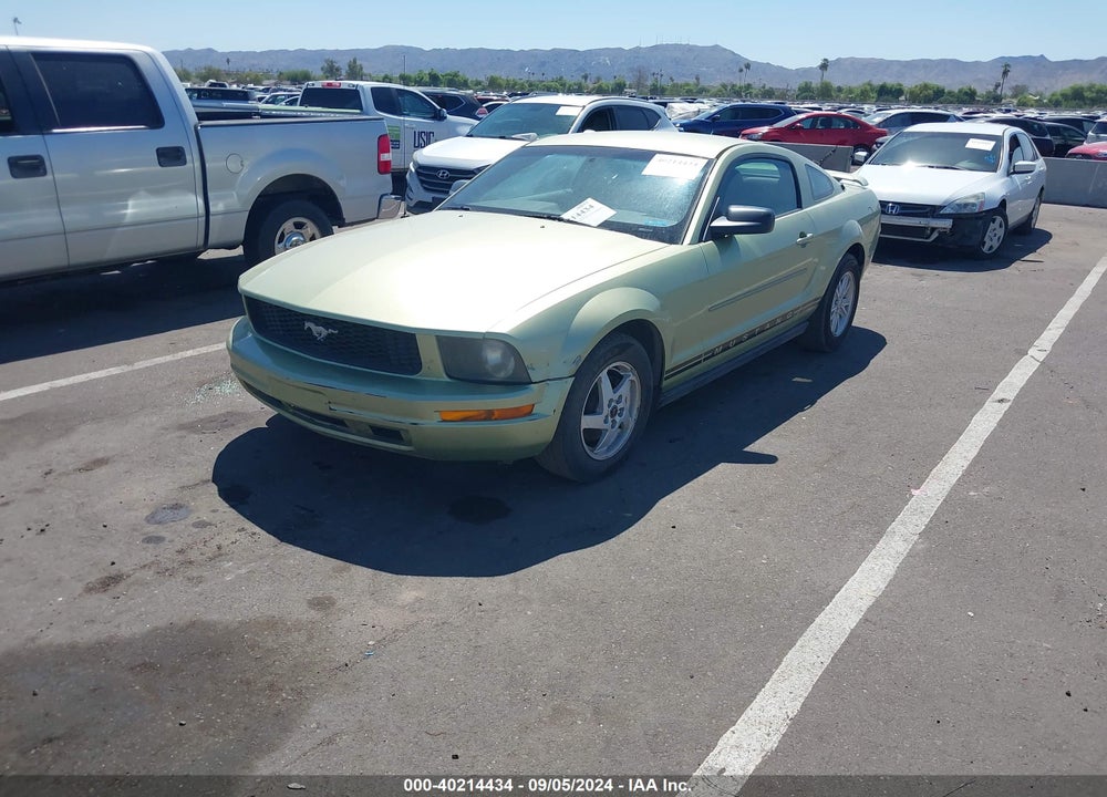 2006 FORD MUSTANG V6 VIN: 1ZVFT80N865138308