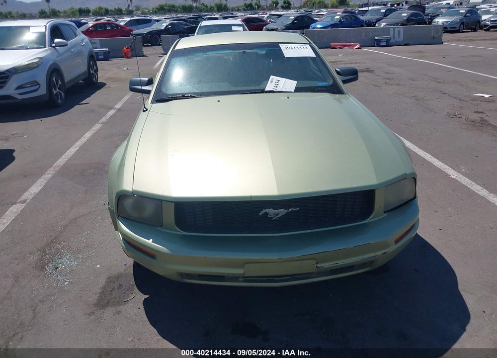 2006 FORD MUSTANG V6 VIN: 1ZVFT80N865138308