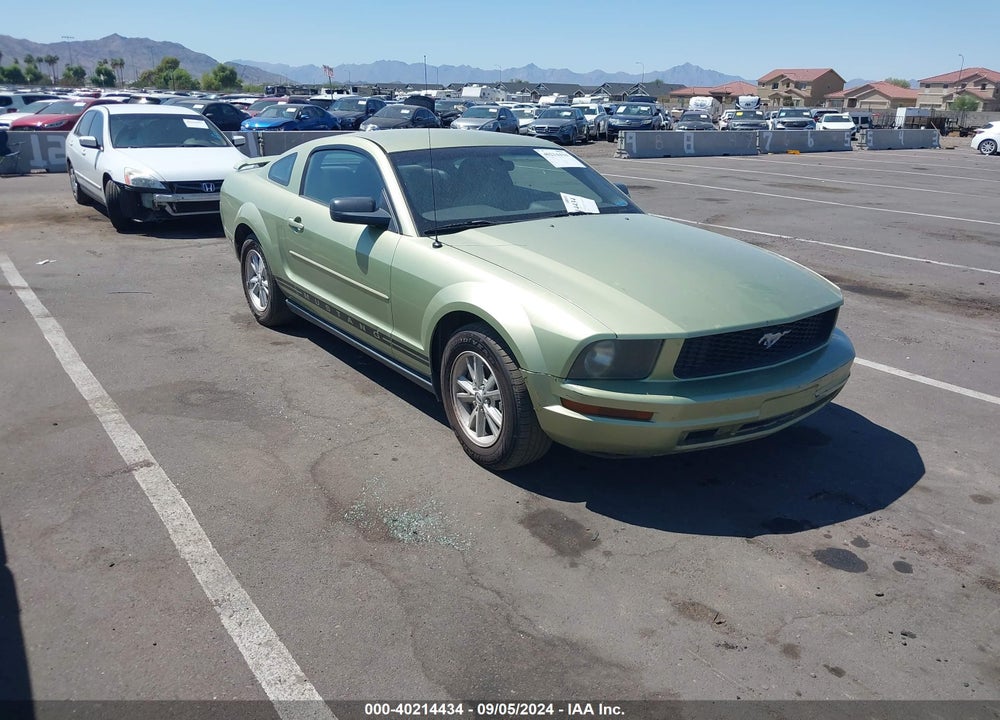2006 FORD MUSTANG V6 VIN: 1ZVFT80N865138308