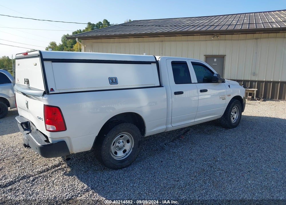 2021 RAM 1500 CLASSIC TRADESMAN QUAD CAB 4X4 6'4 BOX VIN: 1C6RR7FT1MS525304