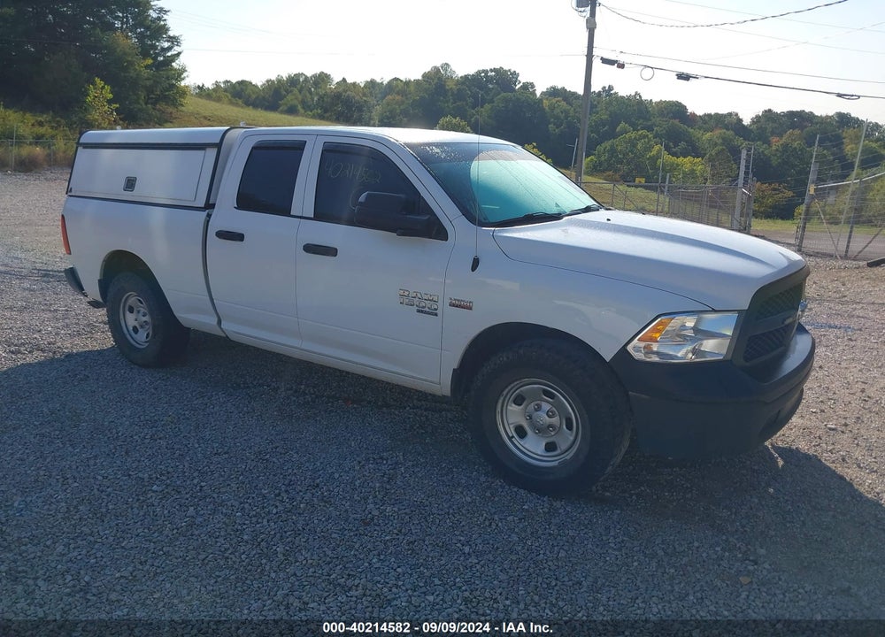 2021 RAM 1500 CLASSIC TRADESMAN QUAD CAB 4X4 6'4 BOX VIN: 1C6RR7FT1MS525304