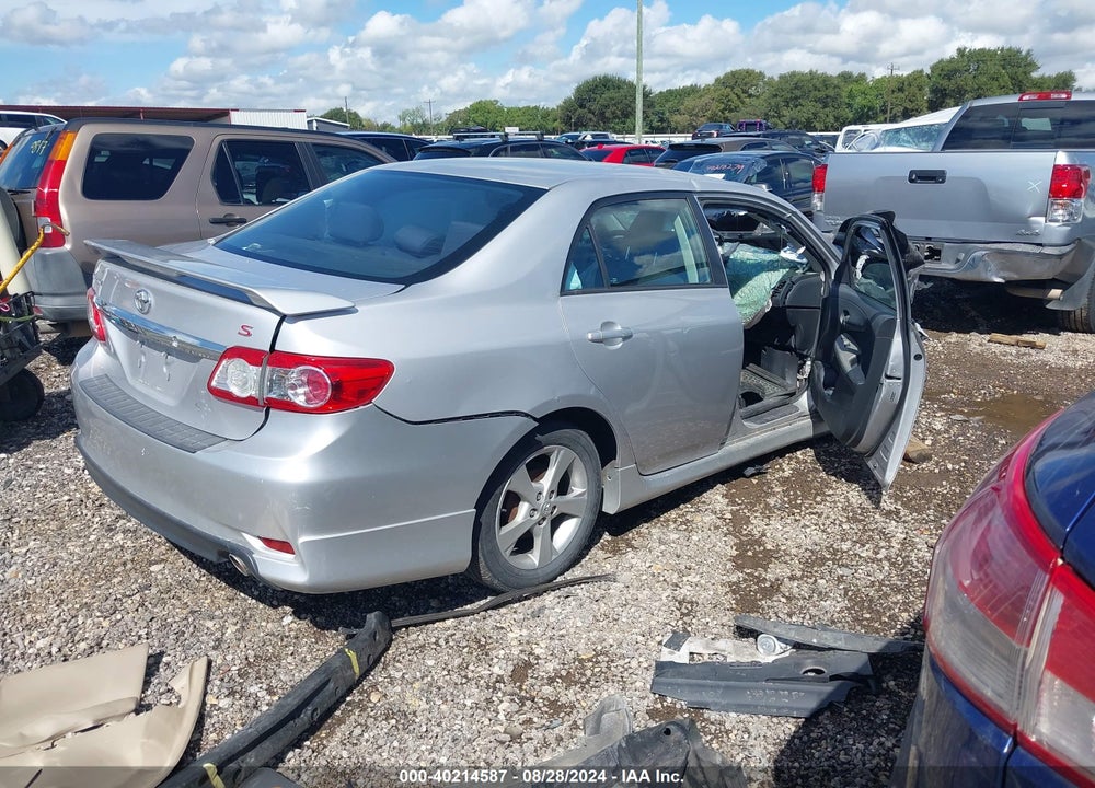 2011 TOYOTA COROLLA S VIN: 2T1BU4EE3BC633688