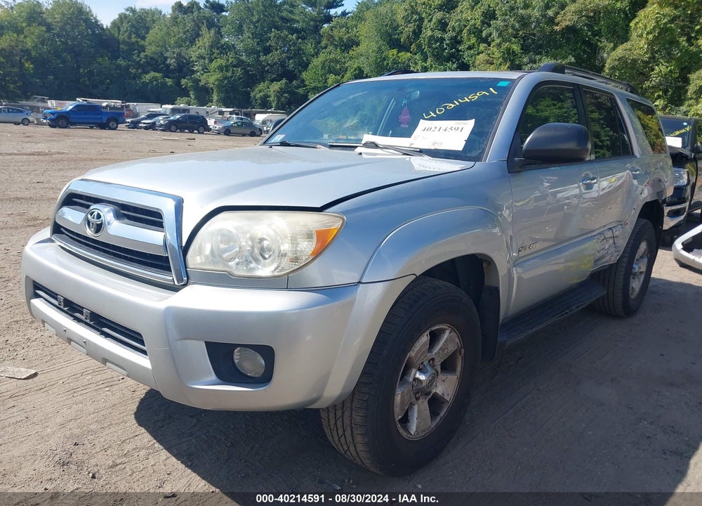 2007 TOYOTA 4RUNNER SR5 V6 VIN: JTEBU14R070106255