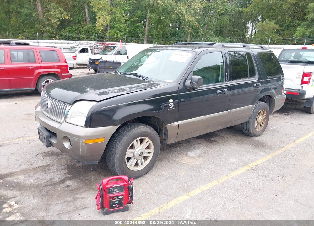 2004 MERCURY MOUNTAINEER VIN: 4M2ZU86W94UJ02492
