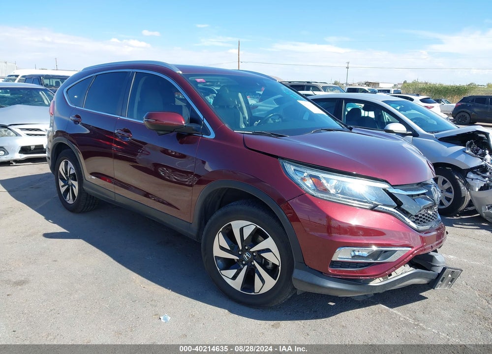 2015 HONDA CR-V TOURING VIN: 5J6RM4H99FL127398