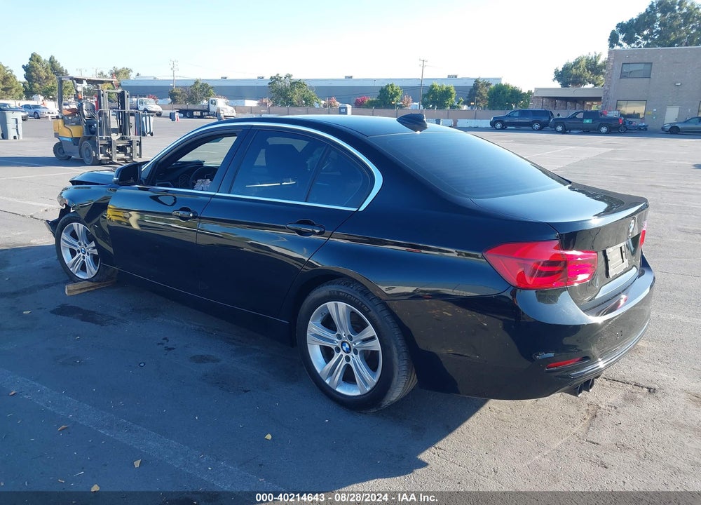 2018 BMW 330I VIN: WBA8B9G55JNU58234
