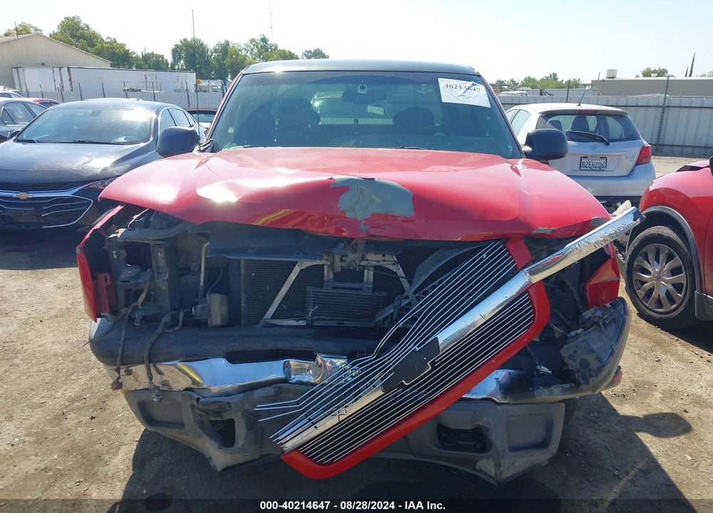 2004 CHEVROLET SILVERADO 1500 LS VIN: 2GCEC19V541187831