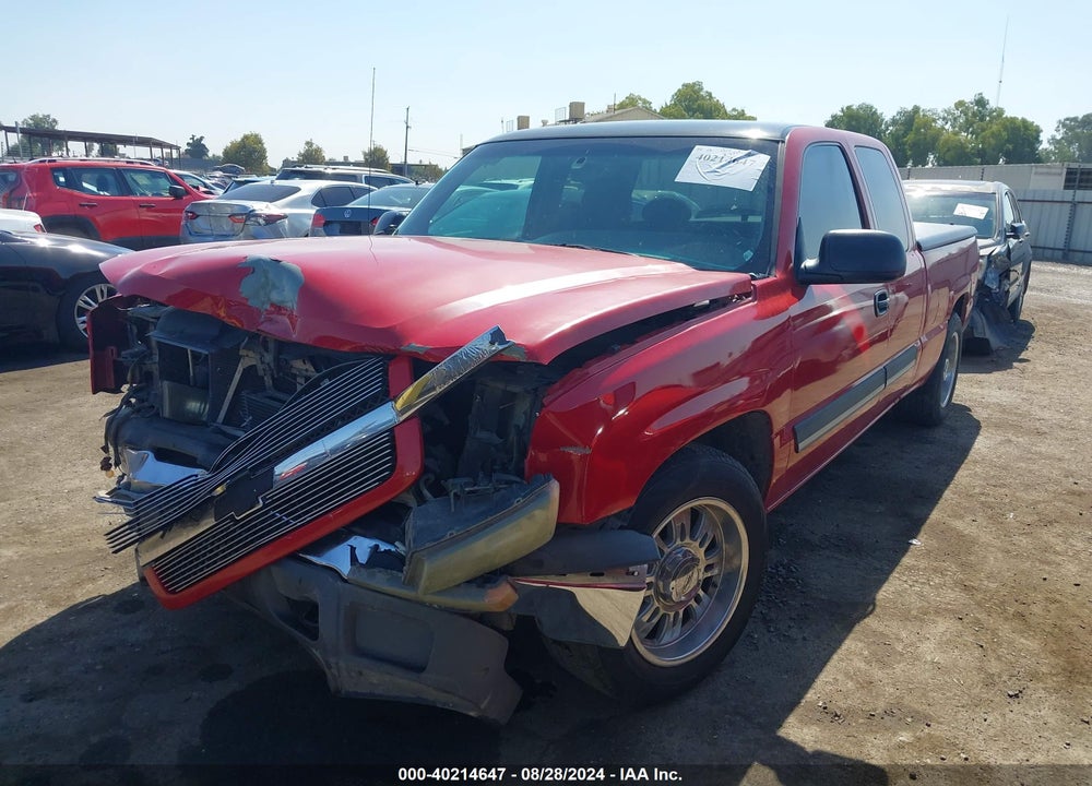 2004 CHEVROLET SILVERADO 1500 LS VIN: 2GCEC19V541187831