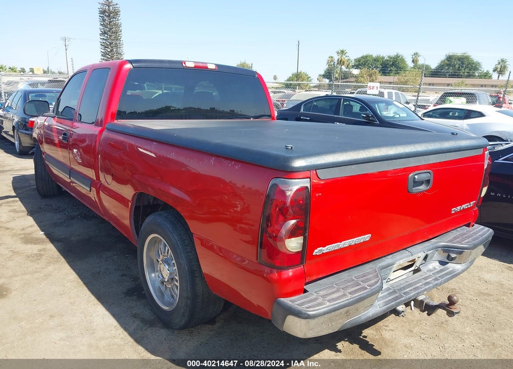 2004 CHEVROLET SILVERADO 1500 LS VIN: 2GCEC19V541187831