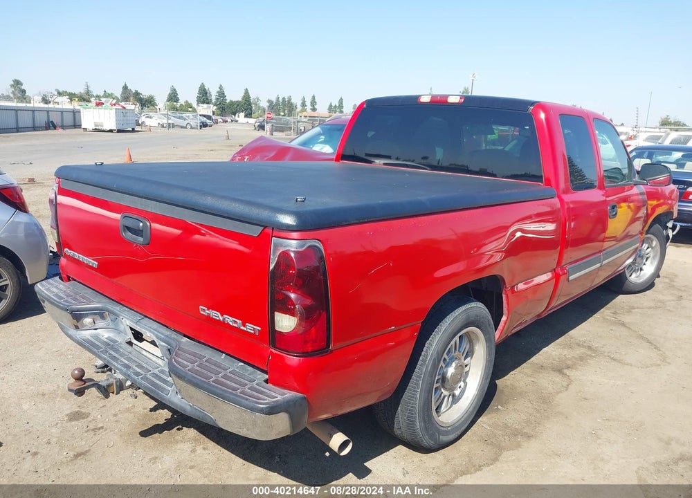 2004 CHEVROLET SILVERADO 1500 LS VIN: 2GCEC19V541187831