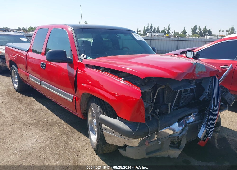 2004 CHEVROLET SILVERADO 1500 LS VIN: 2GCEC19V541187831