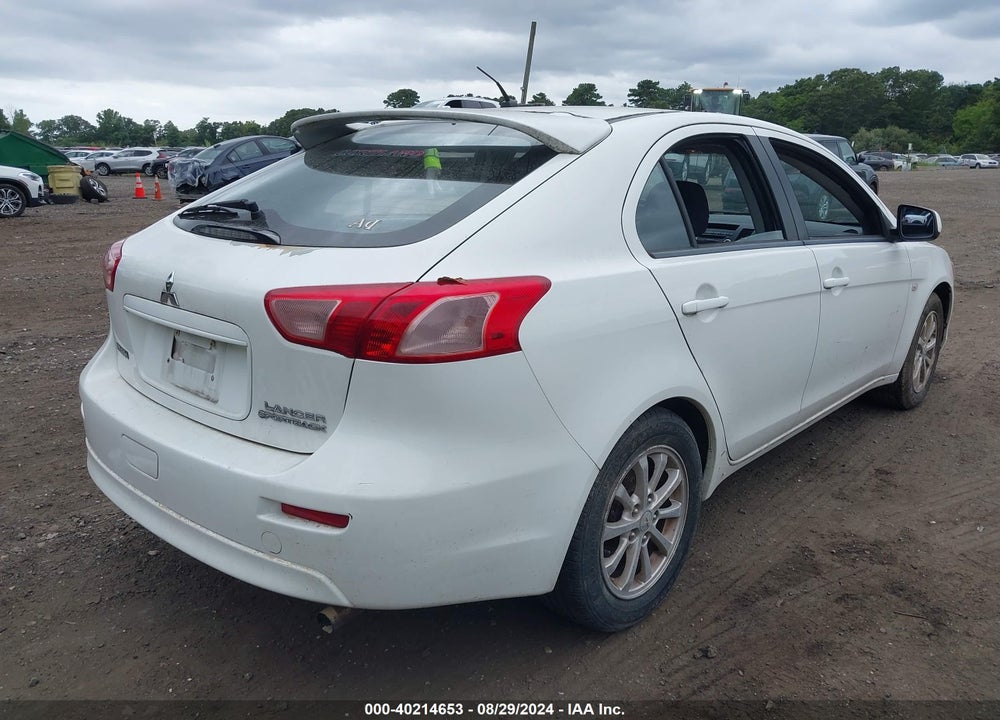 2012 MITSUBISHI LANCER SPORTBACK ES VIN: JA32X2HU6CU010888