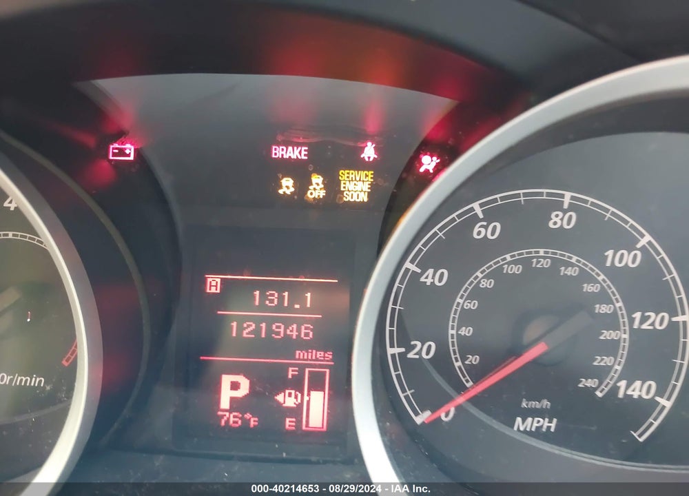 2012 MITSUBISHI LANCER SPORTBACK ES VIN: JA32X2HU6CU010888