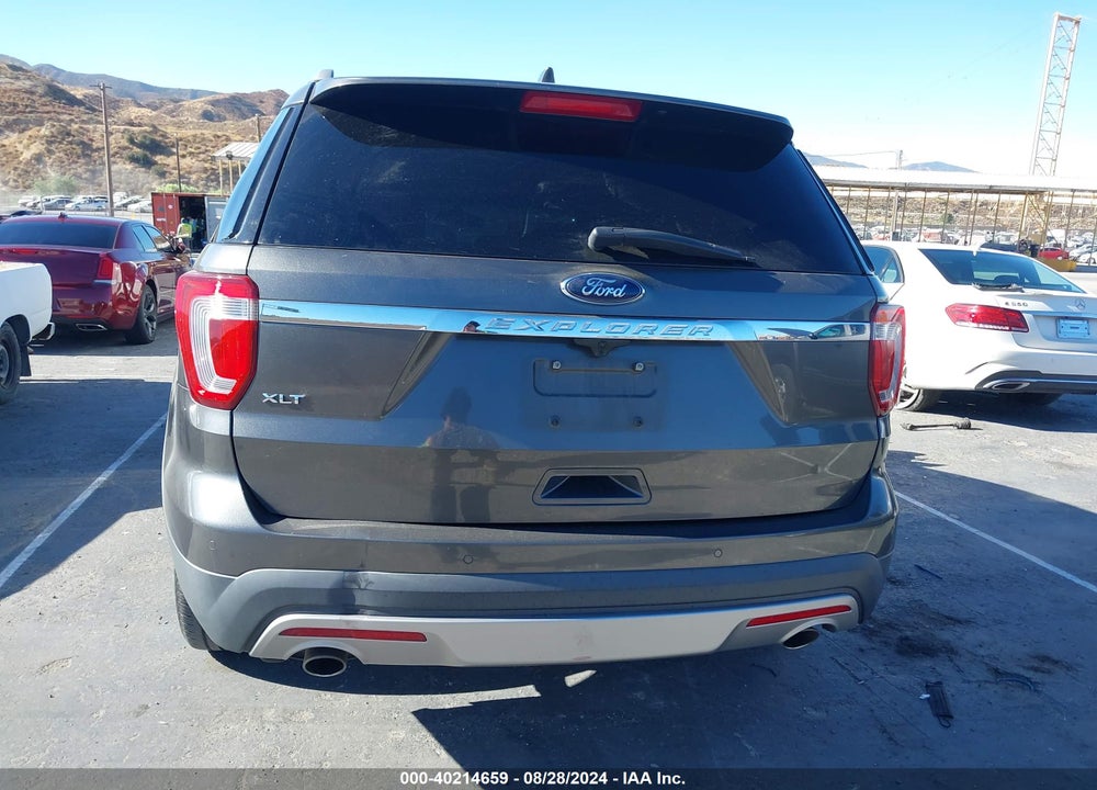 2017 FORD EXPLORER XLT VIN: 1FM5K7D81HGC77036