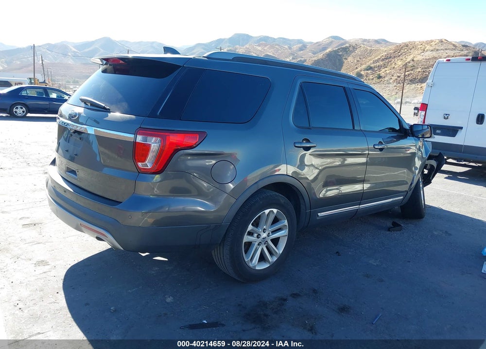 2017 FORD EXPLORER XLT VIN: 1FM5K7D81HGC77036