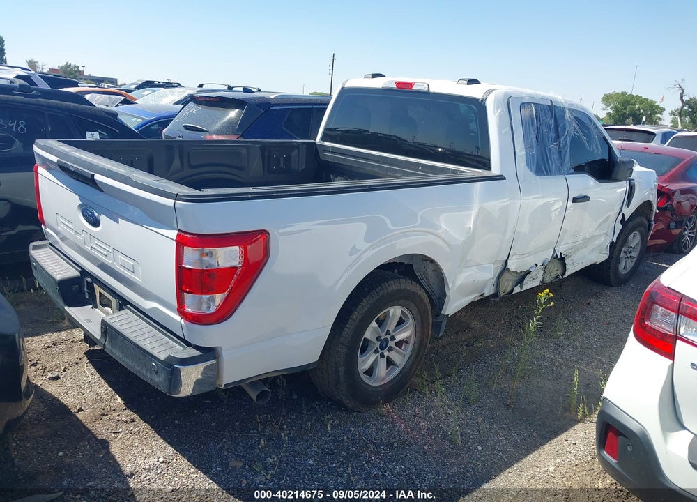 2022 FORD F-150 XL VIN: 1FTFX1E54NKF27132
