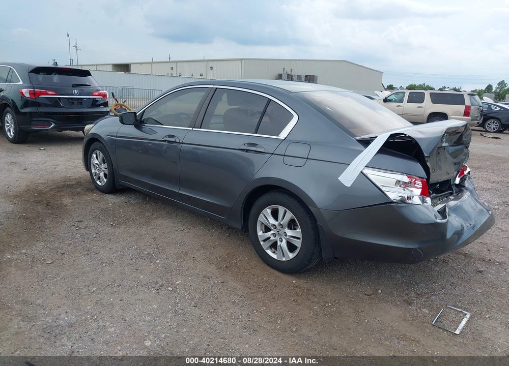 2009 HONDA ACCORD VIN: 1HGCP26429A168648