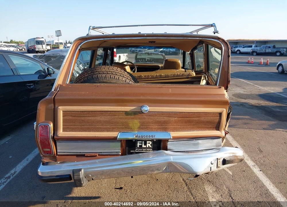 1986 JEEP GRAND WAGONEER VIN: 1JCNJ15U9GT212679