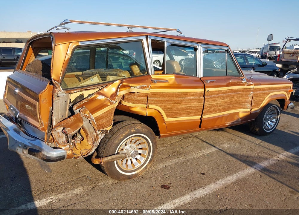 1986 JEEP GRAND WAGONEER VIN: 1JCNJ15U9GT212679