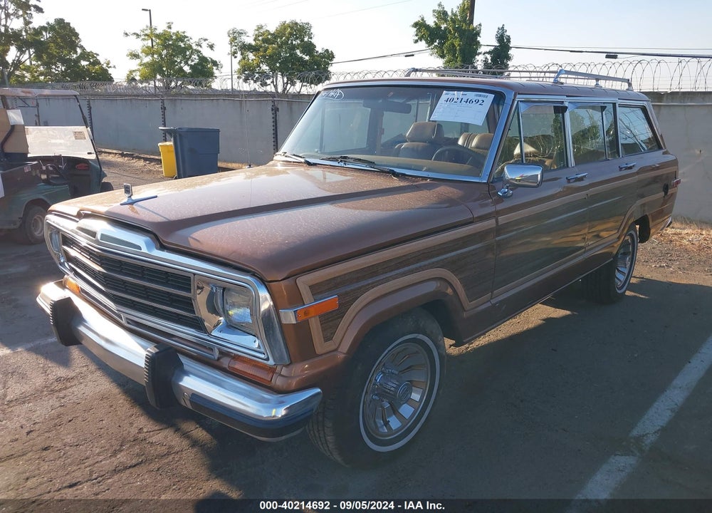 1986 JEEP GRAND WAGONEER VIN: 1JCNJ15U9GT212679