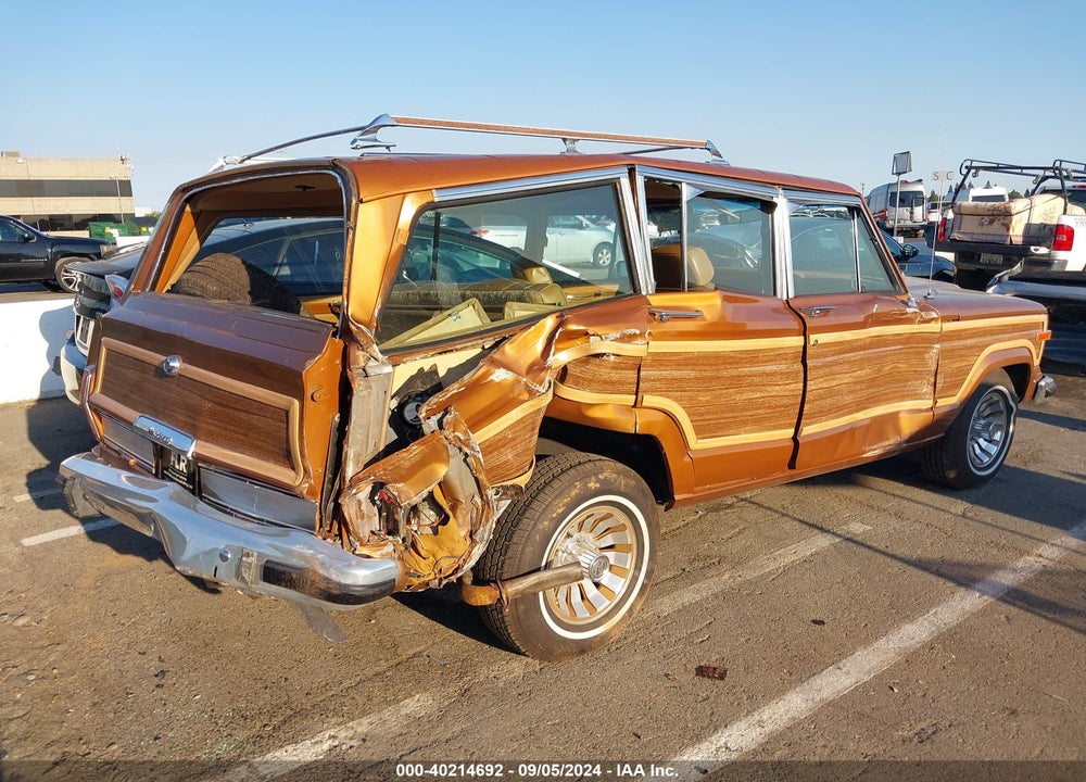 1986 JEEP GRAND WAGONEER VIN: 1JCNJ15U9GT212679