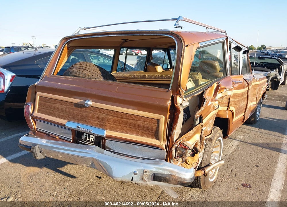 1986 JEEP GRAND WAGONEER VIN: 1JCNJ15U9GT212679